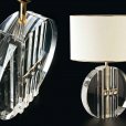 Tomás y Saez, luxury table lamps made of crystal and bronze, with gold and silver, buy in Spain